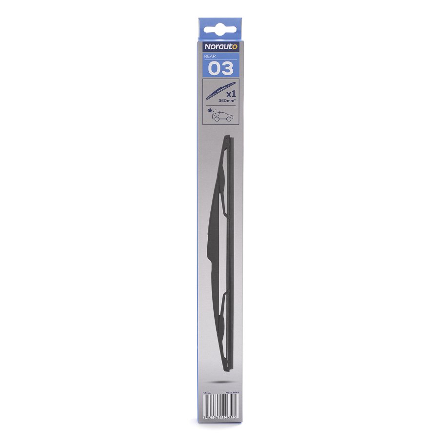 1 Balai D'essuie-glace Arrière Norauto 03 360mm
