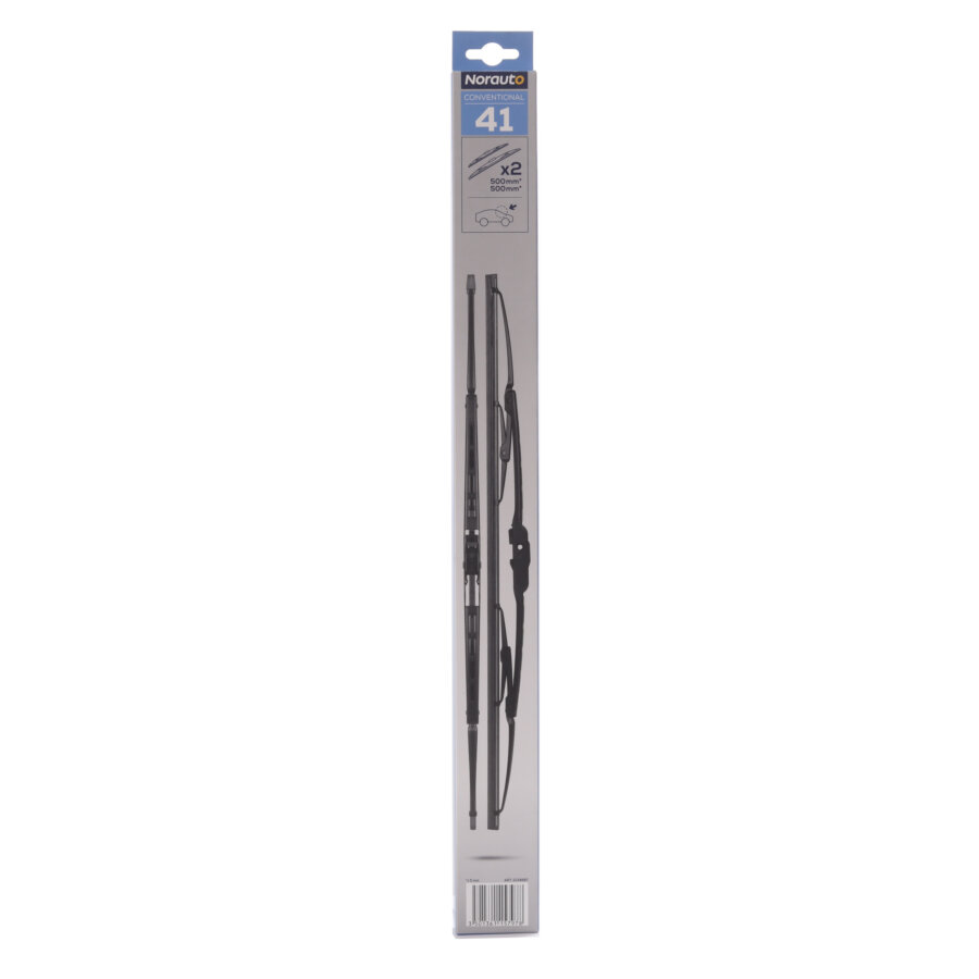 2 Balais D'essuie-glace Norauto Conventional 41 500mm/500mm