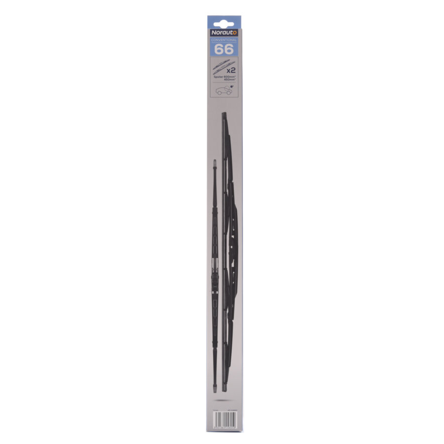 2 Balais D'essuie-glace Norauto Conventional 66 600mm/450mm