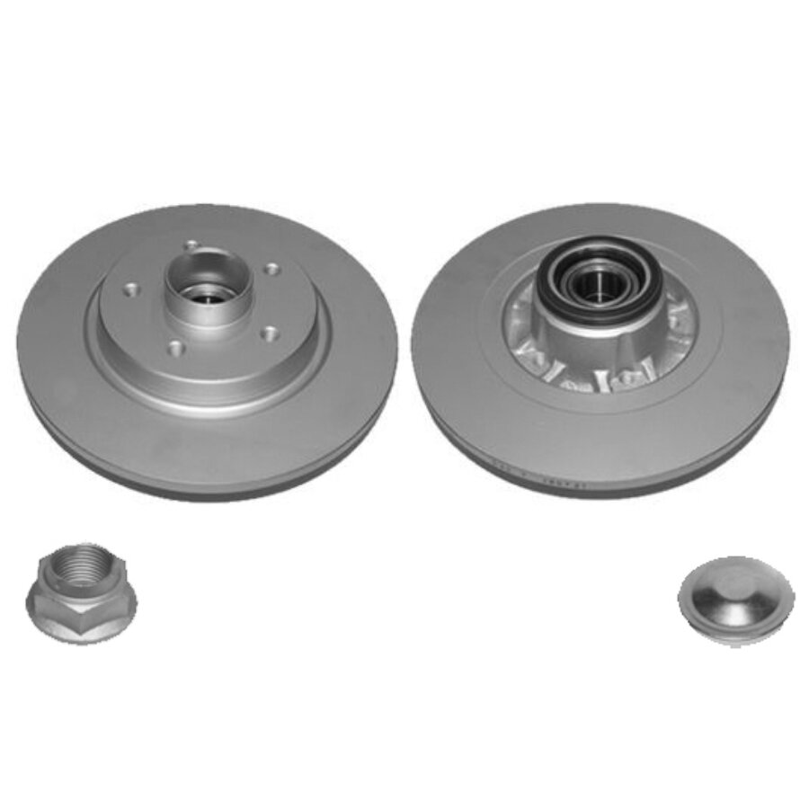 1 Disque De Frein Avec Roulement Norauto Ndl0018