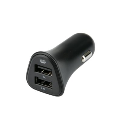 Mini chargeur allume-cigare 2 USB 12V/24V 2,4A NORAUTO - Norauto