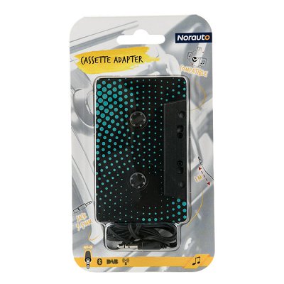 Adaptateur Cassette Audio Pour Voiture – Prime Audio – Prise 3.5mm – Neuf