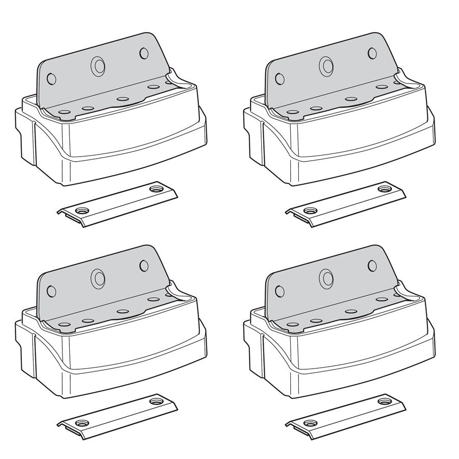 4 Pattes De Fixation Norauto 40