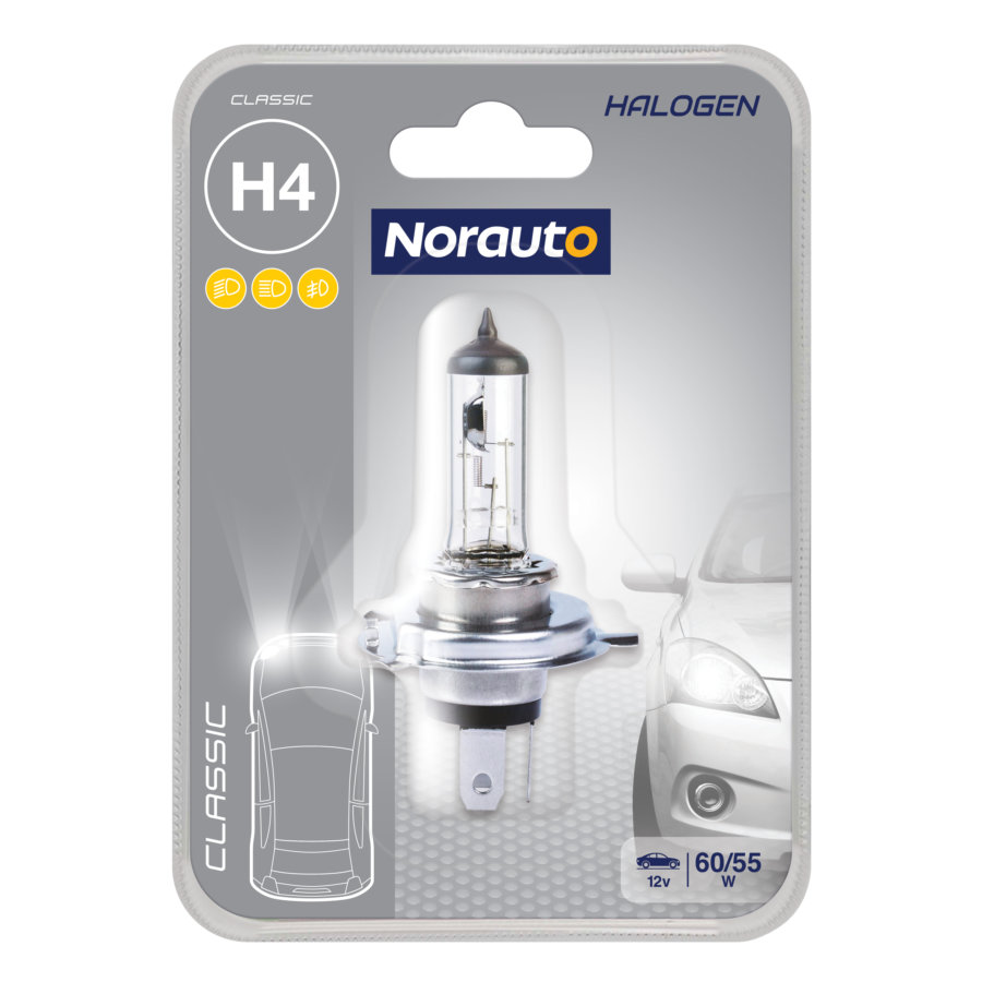 Norauto Classic, ampoule H4 voiture 2026