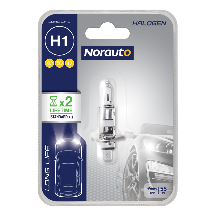 1 Ampoule H1 Norauto Longlife