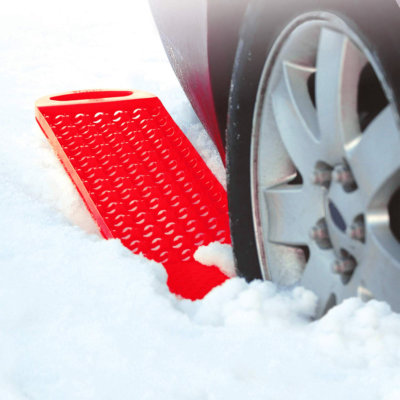  Grips d'adhérence pour pneu de voiture Pour neige /verglas/sable/boue