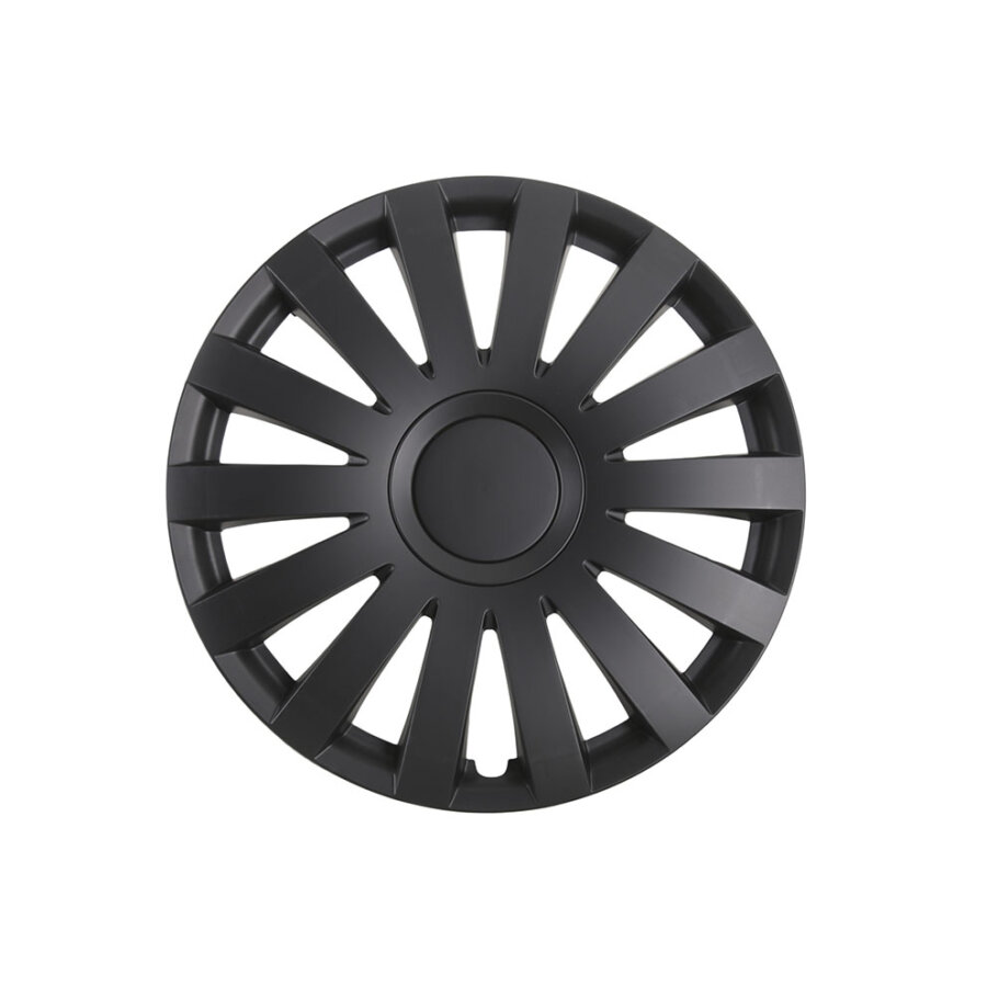 4 Enjoliveurs Noir Mat Norauto Ring 15 Pouces