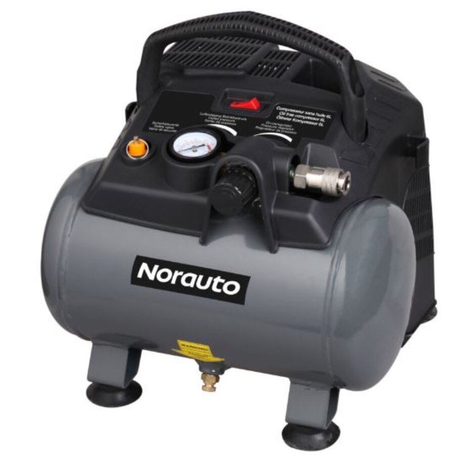 Compresseur Voiture Avec Cuve Norauto 6 L