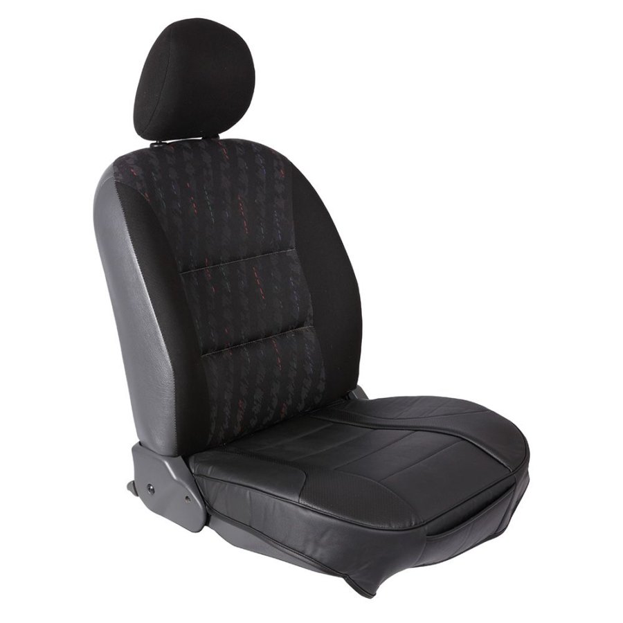 Couvre-siège Pour L'assise Norauto Simili Cuir Noir