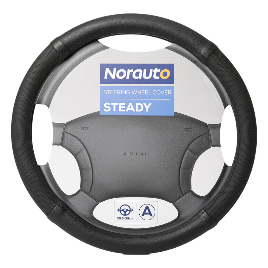 Couvre-Volant Norauto Classic Noir, couvre-volant voiture 2026