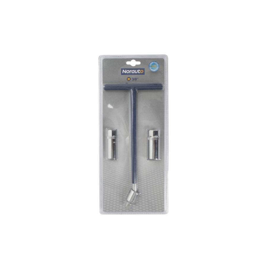Clé À Bougie Sur Rotule 6 Pans 16 Et 21 Mm Carré 3/8'' Norauto