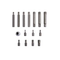 Jeu De 14 Embouts RIBE Cannelés Pour FIAT Et VAG - Tailles M5 à M14 - Pour Douille 1/2 Pouce