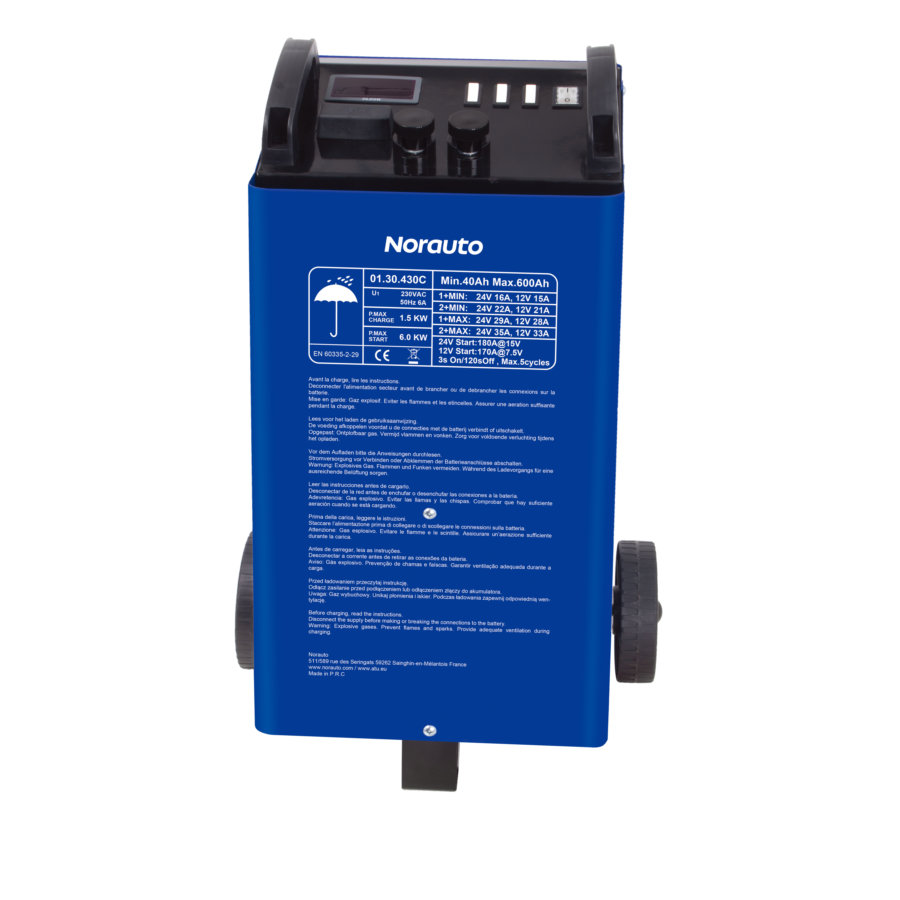 Norauto Workshop 35A 12V/24V, chargeur batterie voiture 2026