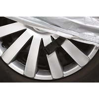 Housse Anti-grêle Pour Dacia Spring - Protection Extérieure Avec Bandes Réfléchissantes - Imperméable Et Résistante