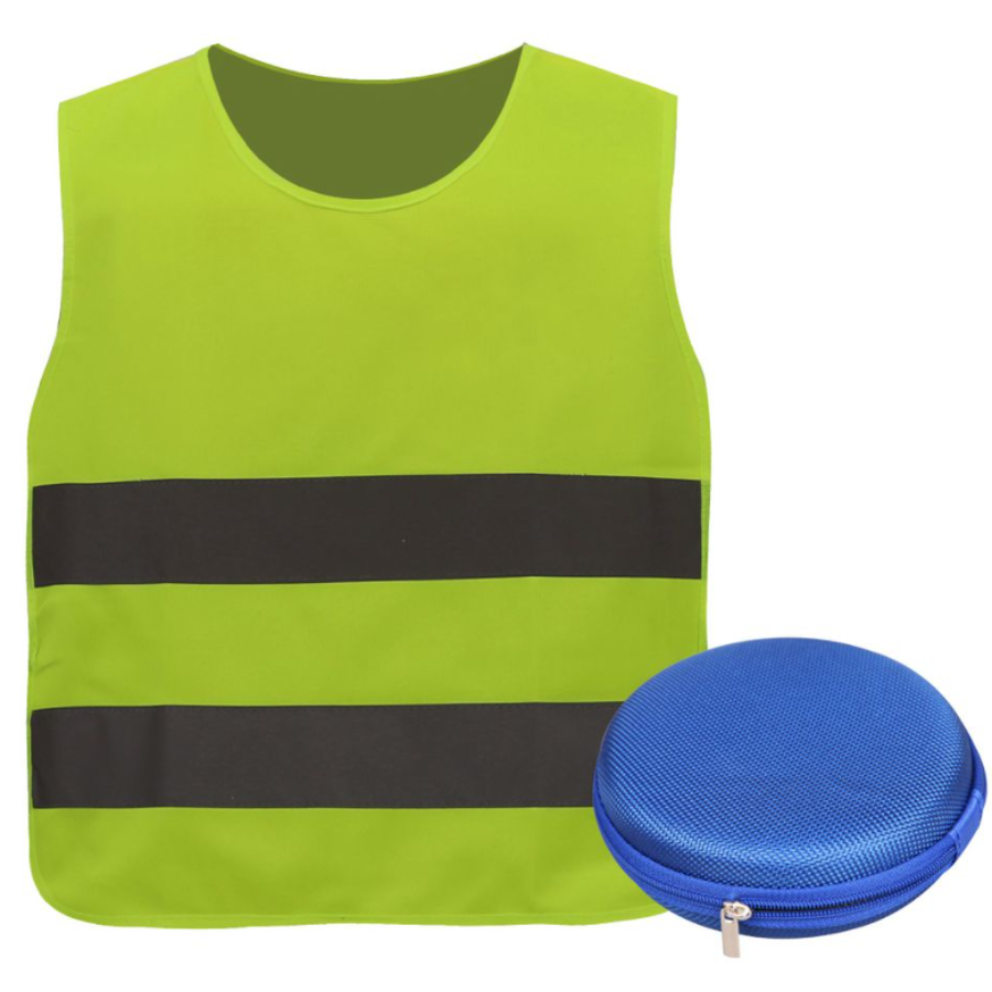 Lot 8 Gilets Jaunes Enfants Haute Visibilité – Gilet Fluo Sécurité Réfléchissant 3-12 Ans, Idéal Vélo, Course, École & Plein Air