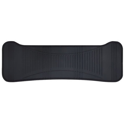 1 tapis arrière de voiture universel en moquette noir 45 x 40 cm - Norauto