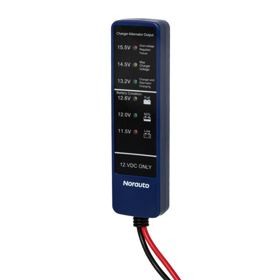 Testeur De Batterie Et Alternateur Led Norauto