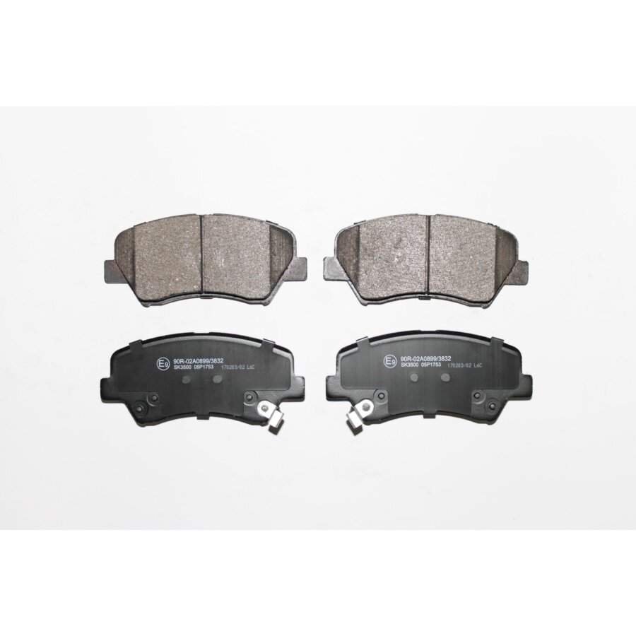 4 Plaquettes De Frein Norauto Nrp4613