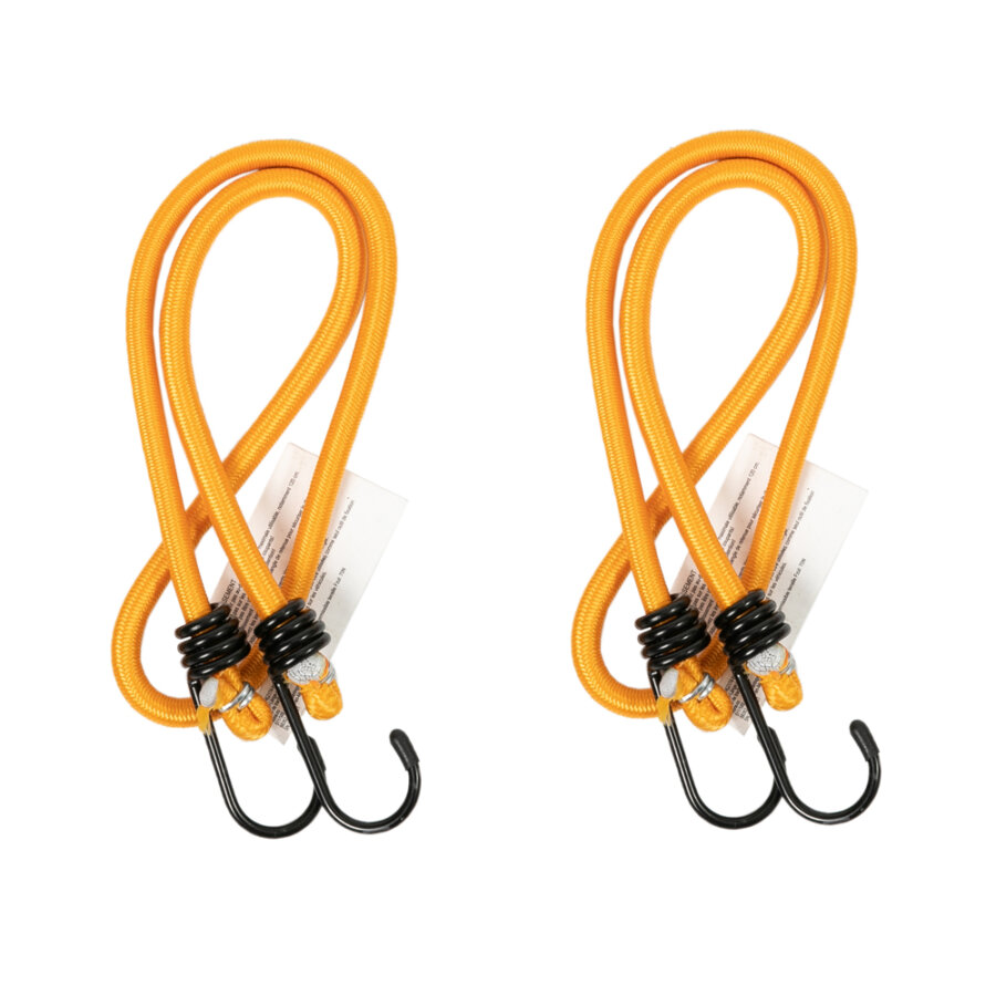 2 Sandows À Crochets Métalliques Norauto 80 Cm