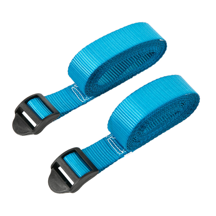2 Sangles À Boucles Norauto 2,5 M