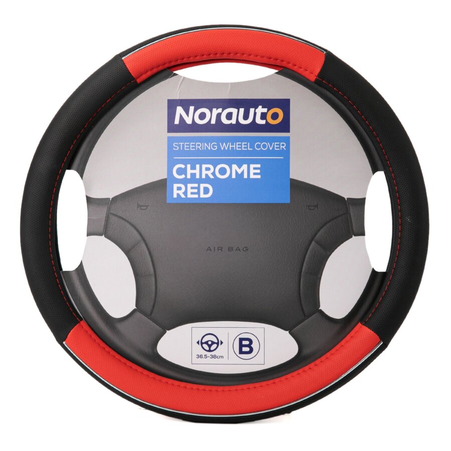 Couvre Volant Norauto Rouge