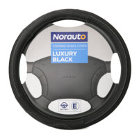 Couvre volant Luxury Classic NORAUTO noir