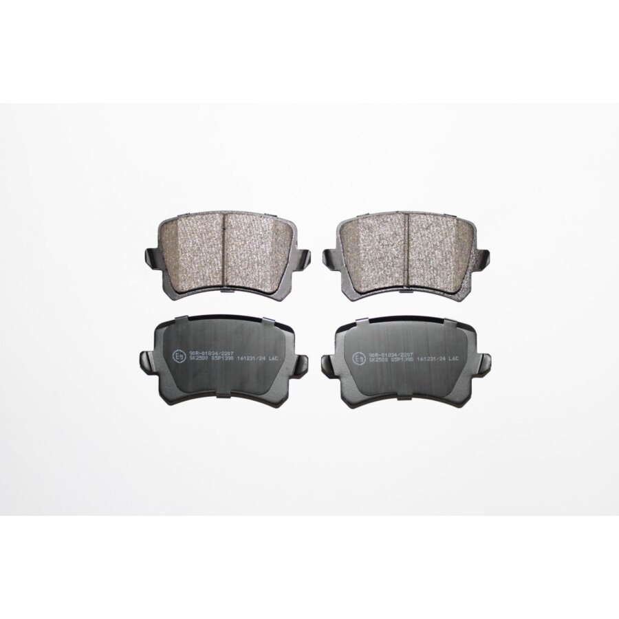 4 Plaquettes De Frein Norauto Nrp4058