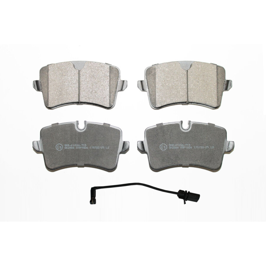 4 Plaquettes De Frein Norauto Nrp4410