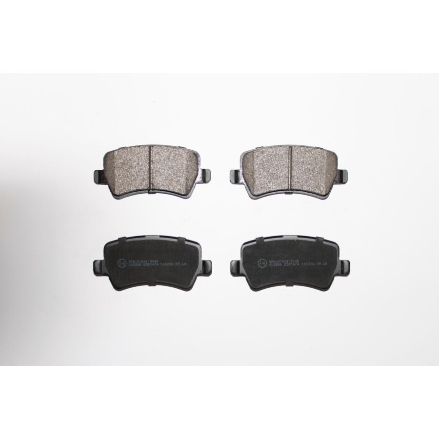 4 Plaquettes De Frein Norauto Nrp372