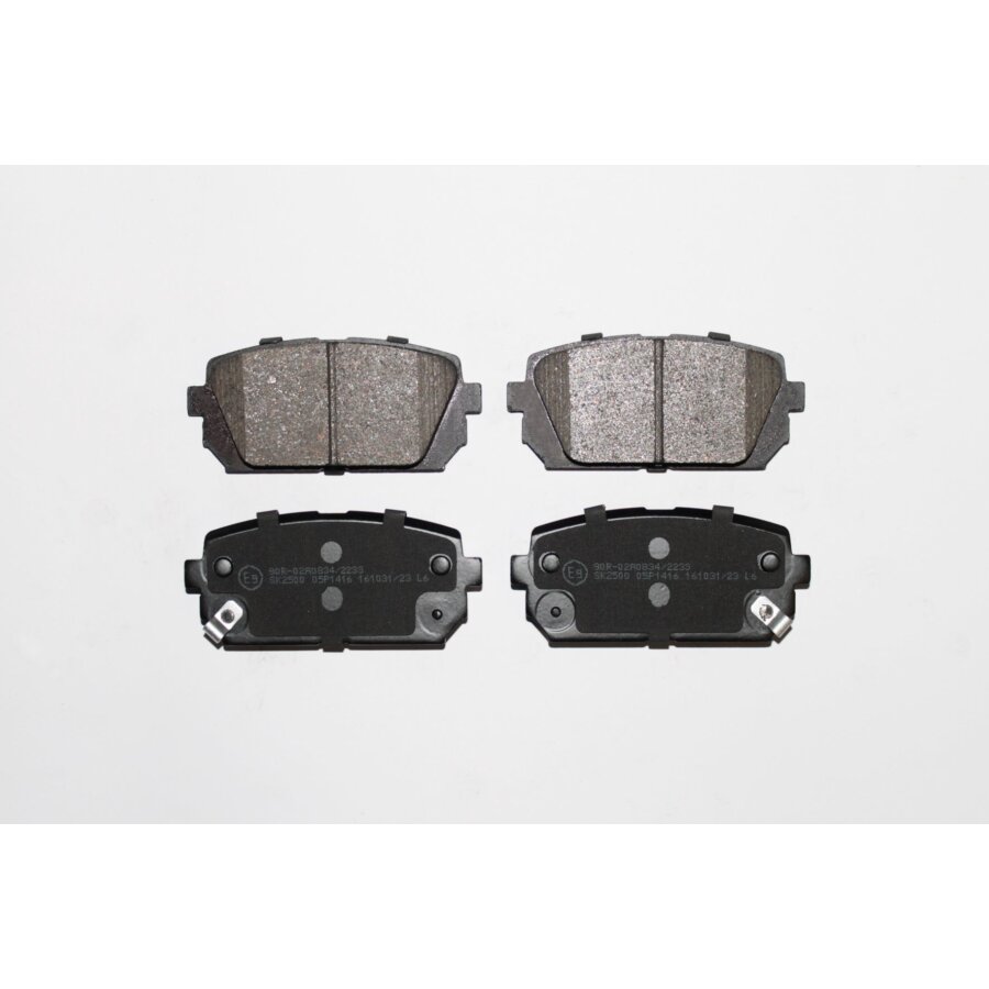4 Plaquettes De Frein Norauto Nrp4193