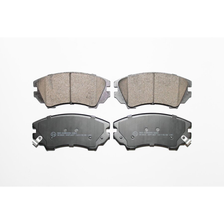 4 Plaquettes De Frein Norauto Nrp4208