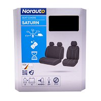 Lot De 2 Housses De Repose-Bras Universelles Noires - Protection Élégante Pour Voiture, SUV Et Camion