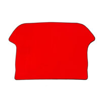 1 tapis de coffre sur mesure rouge en moquette COUTURE