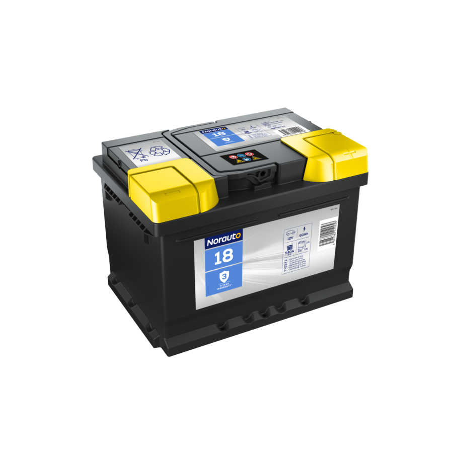 NORAUTO Batterie  Bv18 60 Ah - 540 A