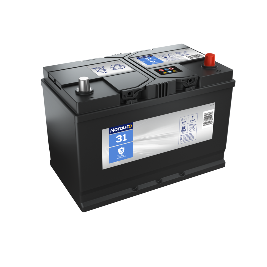 Batterie Norauto Bv31 91 Ah - 740 A