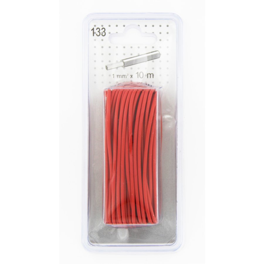 Câble Électrique 1mm² Rouge 10 M