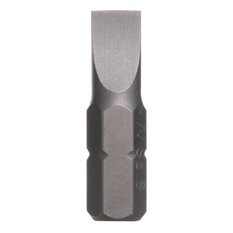 Embout 1/4 X 25 Mm Plat 6