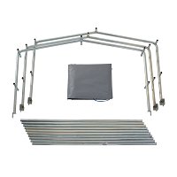 Bâche Remorque Norauto 200x130 Cm - PVC 640g/m² étanche, Renforcée, Fabrication Française