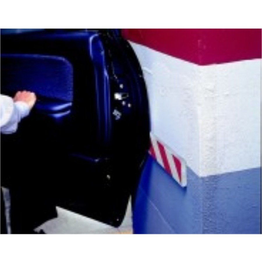 2 Mousses De Protection Droites Rouge Et Blanche Pour Voiture 40 Cm Norauto 105-0038
