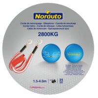 Corde de remorquage extensible NORAUTO 1,5 à 4 m et 2,8 t - Norauto