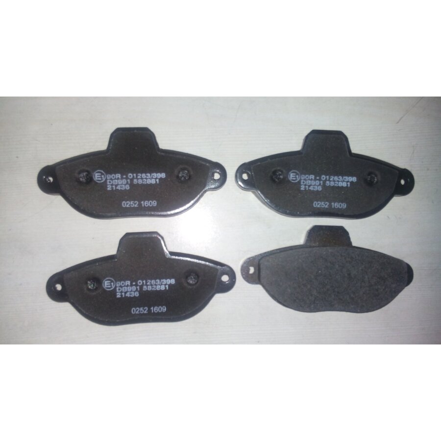 4 Plaquettes De Frein Norauto Nrp925