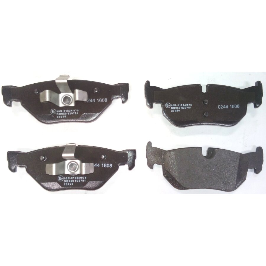 4 Plaquettes De Frein Norauto Nrp1807