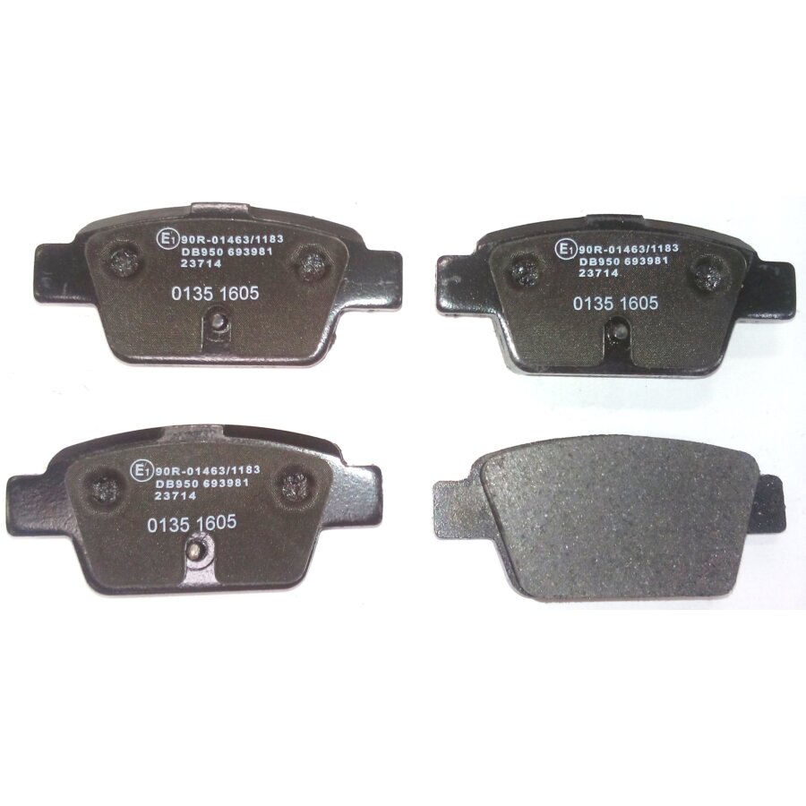 4 Plaquettes De Frein Norauto Nrp1469