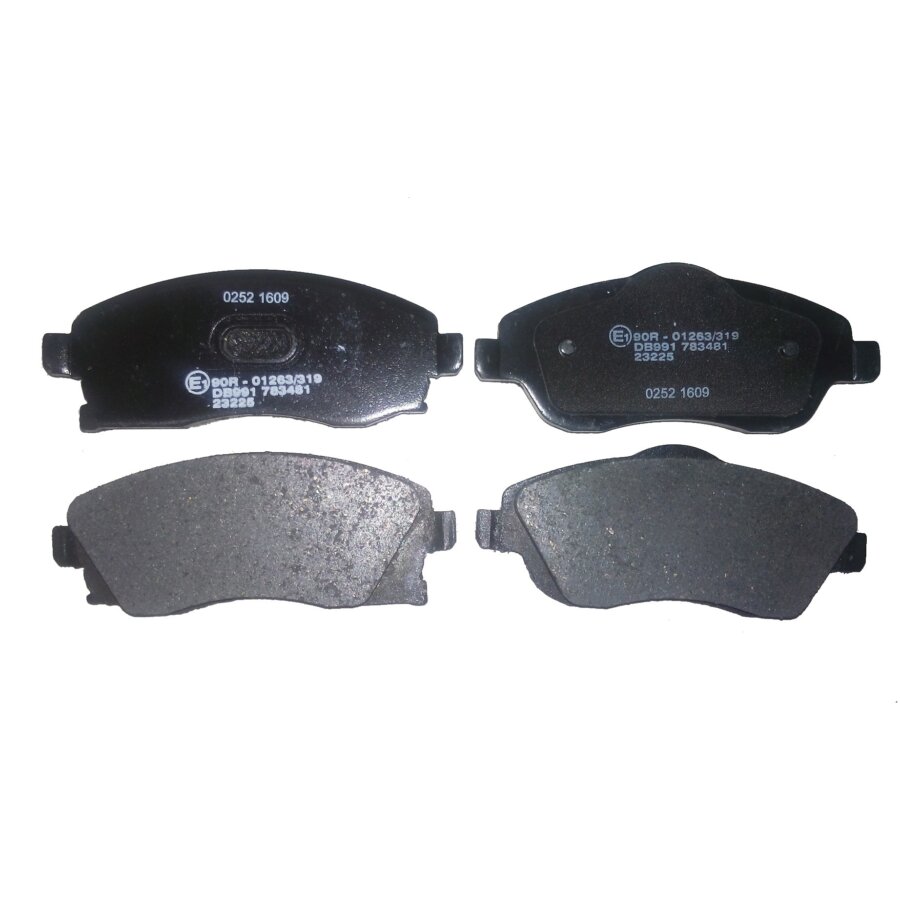 4 Plaquettes De Frein Norauto Nrp1424