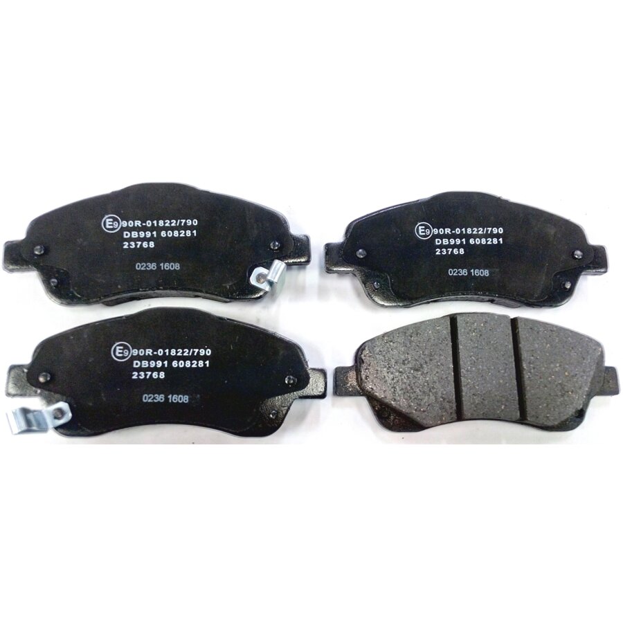 4 Plaquettes De Frein Norauto Nrp1648