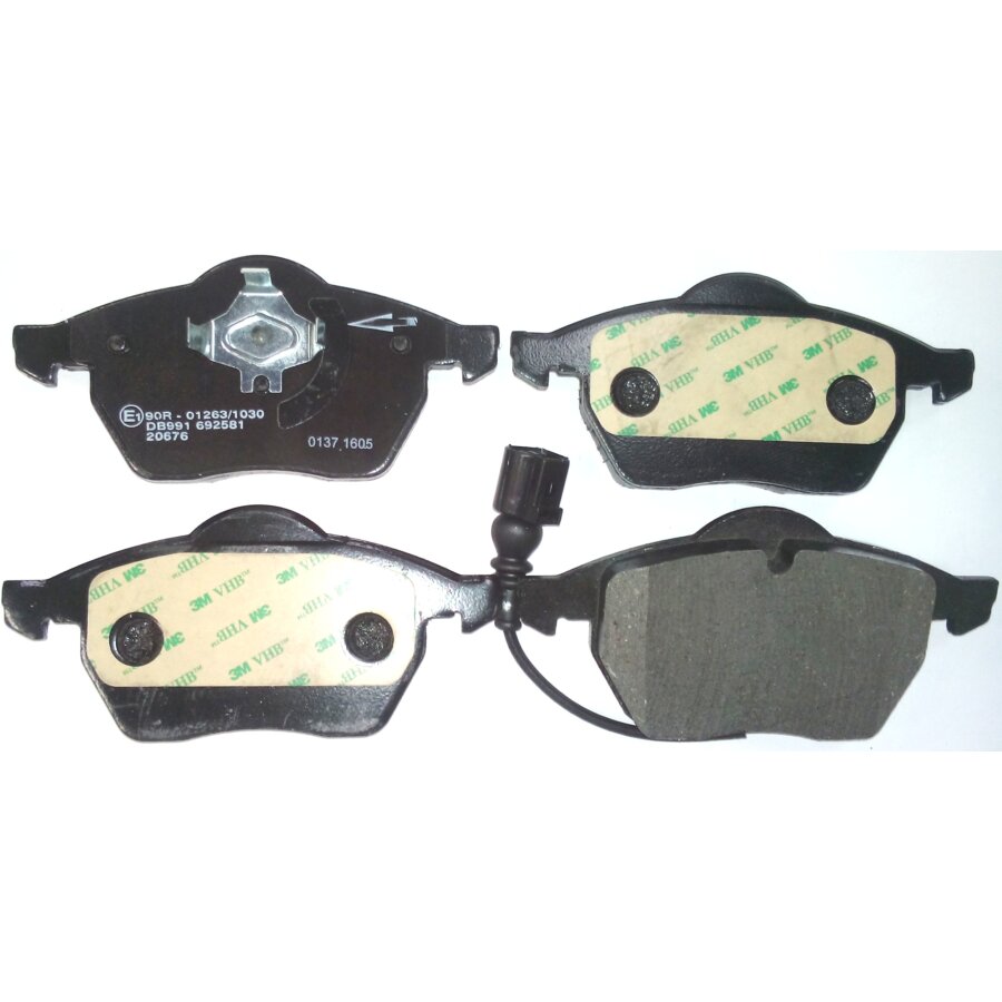 4 Plaquettes De Frein Norauto Np1463
