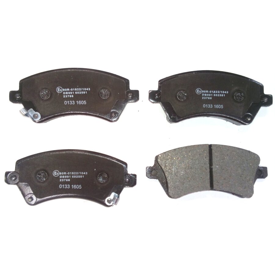 4 Plaquettes De Frein Norauto Nrp1573