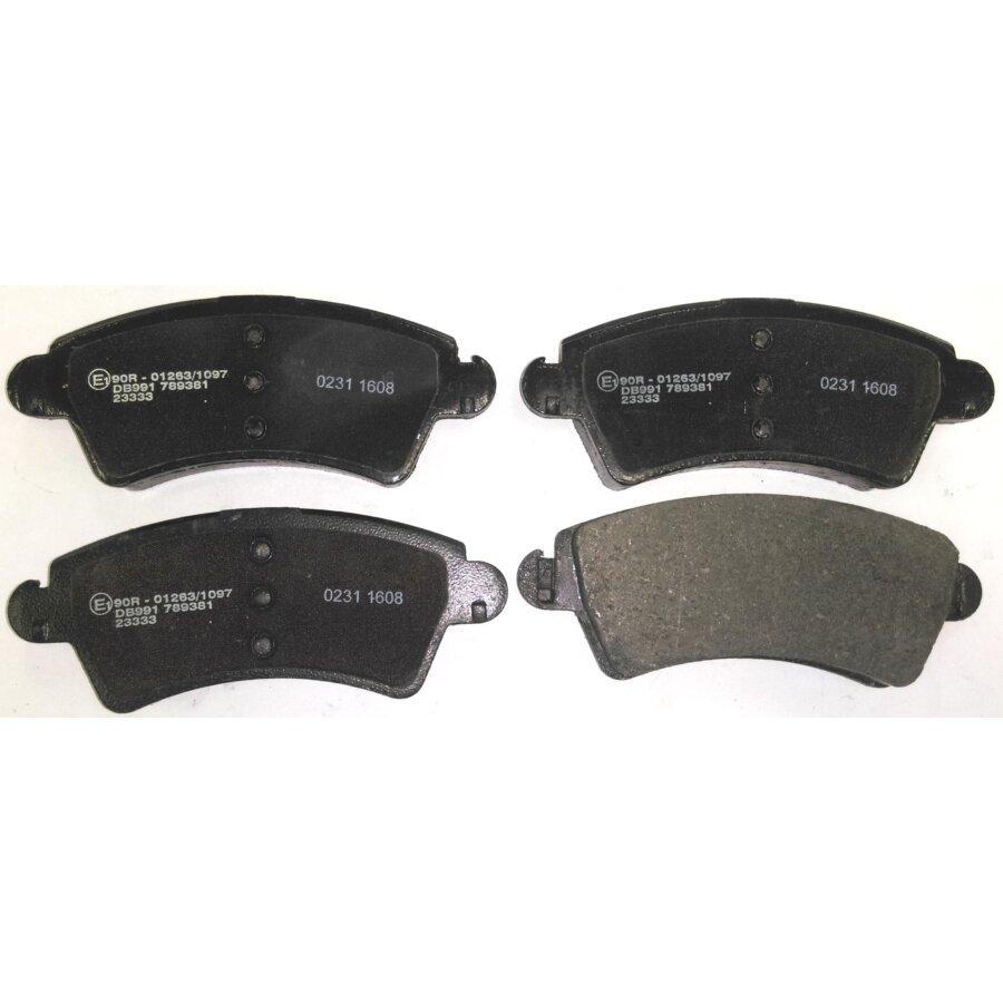 4 Plaquettes De Frein Norauto Nrp1370