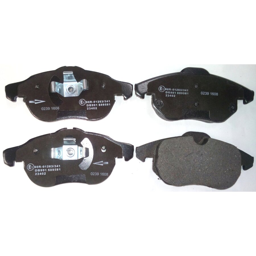 4 Plaquettes De Frein Norauto Nrp1520