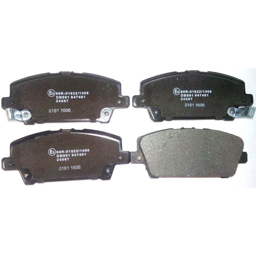 4 Plaquettes De Frein Norauto Nrp1859